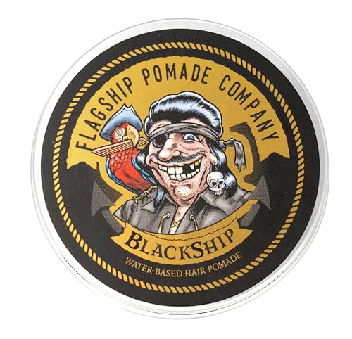 Strong Hold BlackShip Men's Hair Pomade - 3.4 oz